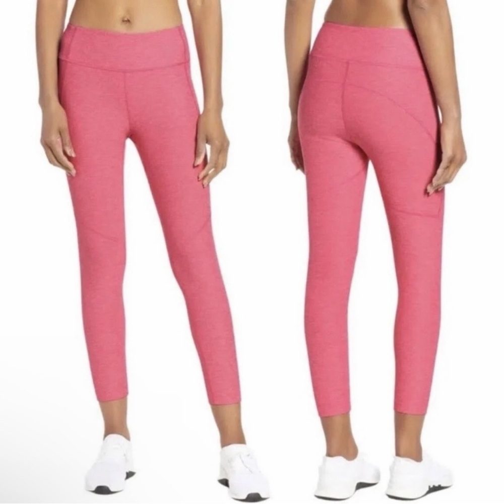 Outdoor Voices Women's 3/4 Warm Up Leggings‎ Flamingo Pink Size Small